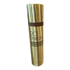 Vintage Dana 20 Carats Perfume Spray Gold Tone Cylinder Bottle 75%‎ full
